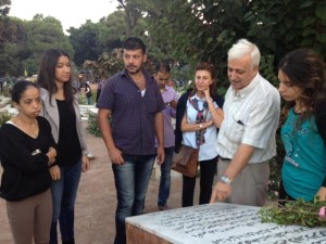 Palestinian cemetery near Shatila